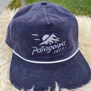 Patagonia Corduroy Navy Trucker Hat
